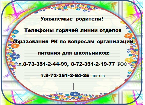 Телефоны горячей линии
